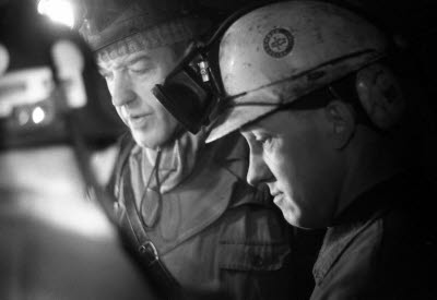 Kaptensgruvan mars 1966. Skyddsrond.