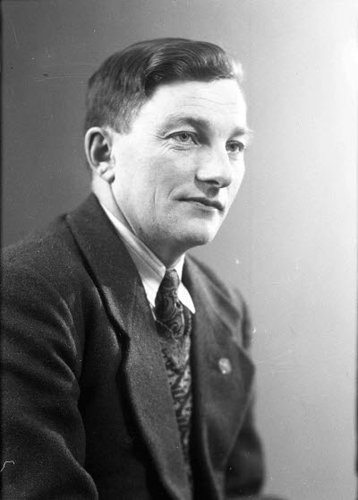 Porträtt av en herre. Ateljefoto.