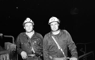 Karl-Erik Rånman och Greg Hall.