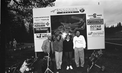 Dundret Banan. LKAB-mästerskap i golf 1992-09-19.