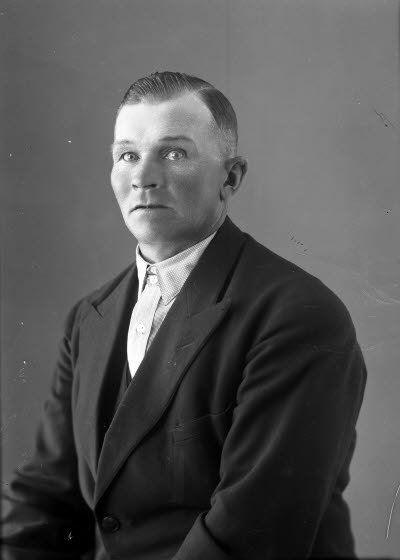 Porträtt av en herre. Ateljefoto.