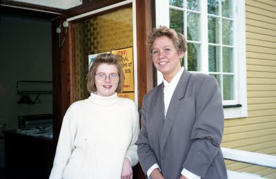 Gruvmuseet. Anette Nilsson Springare och Nina Eriksson.