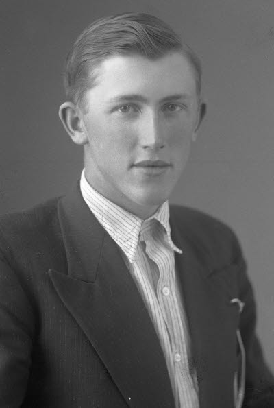 Porträtt av en herre. Ateljefoto.