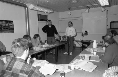 Utbildning elsystem på bison lastmaskin.