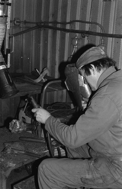 Borrståls service i Koskullskulle.