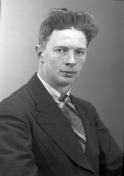 Porträtt av en herre. Ateljefoto.