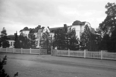Sjukhus. Gamla lasarettet i Gällivare.