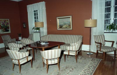 Möbler på Bolagshotellet.