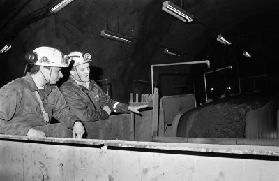 Karl-Erik Rånman och Greg Hall.