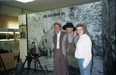 Gruvmuseet. Anette Nilsson Springare och Nina Eriksson.