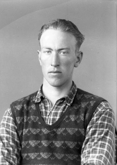 Porträtt av en herre. Ateljefoto.