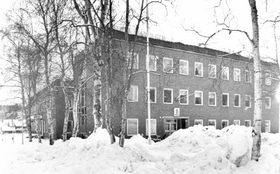 Gamla Polishuset; Polisstationen, Prästgatan 1, Gällivare.  