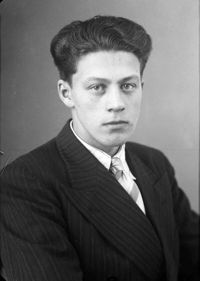 Porträtt av en herre. Ateljefoto.