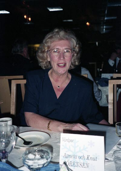Veteranfesten 1994. Agneta Sörensen.