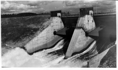 Kraftstation; Vattenfalls kraftverk. Akkats?