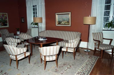 Möbler på Bolagshotellet.