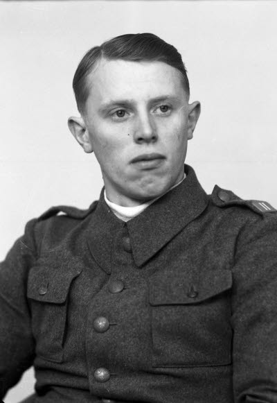 Porträtt av en herre. Ateljefoto.