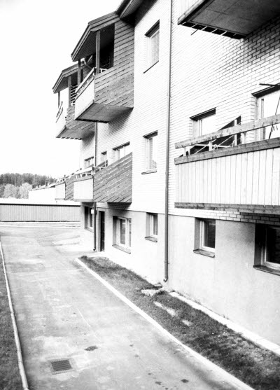 Balkonger på Enen; Enens vård- och omsorgsboende; gruppboende; servicehus. Hantverkaregatan 9, Gällivare.