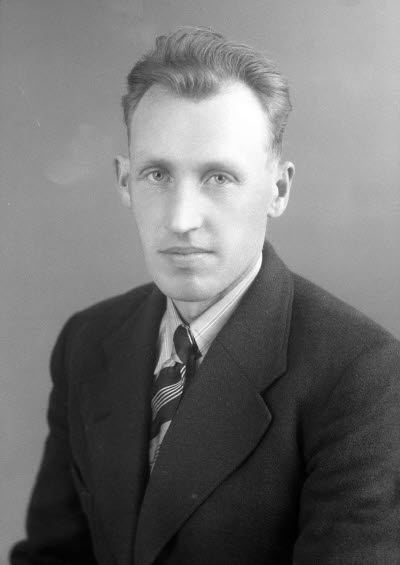 Porträtt av en herre. Ateljefoto.