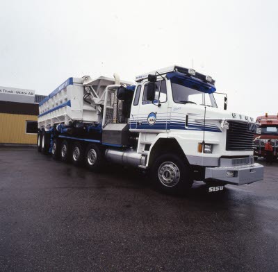 Mammuten, 120 tons trucken.