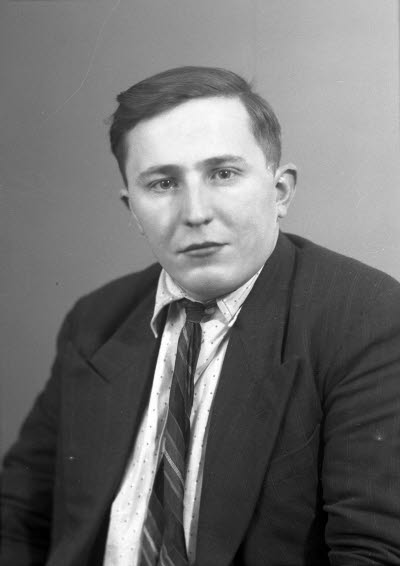 Porträtt av en herre. Ateljefoto.