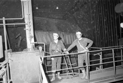 Karl-Erik Rånman och Greg Hall.