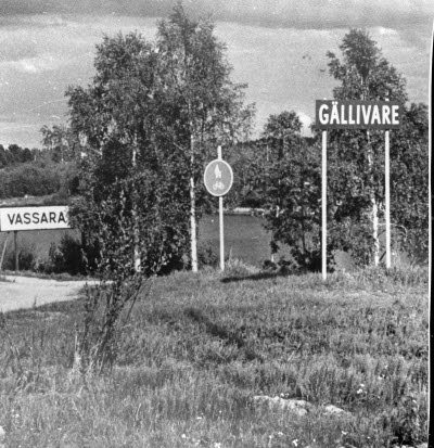 Kulturstigen, Gällivare. Vassara älv.