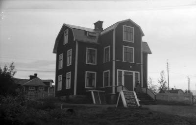 Parkgatan. Fru Perssons gård.