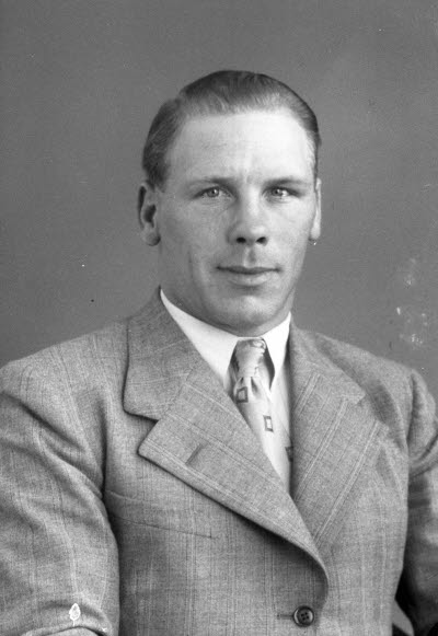 Porträtt av en herre. Ateljefoto.