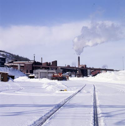 LKAB industriområde.