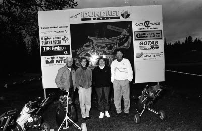 Dundret Banan. LKAB-mästerskap i golf 1992-09-19.