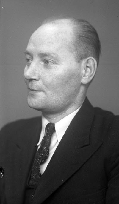 Porträtt av en herre.