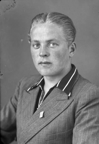 Porträtt av en herre.