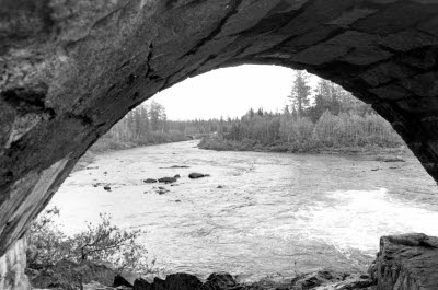 Stenbron, Vassara älv, Gällivare.