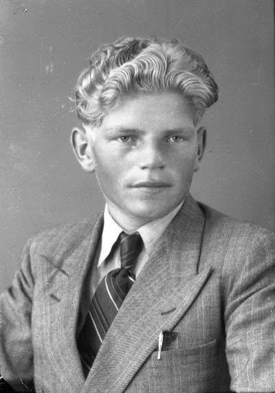 Porträtt av en herre. Ateljefoto.