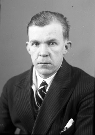 Porträtt av en herre. Ateljefoto.