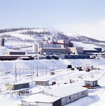 LKAB industriområde.