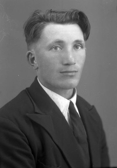 Porträtt av en herre. Ateljefoto.