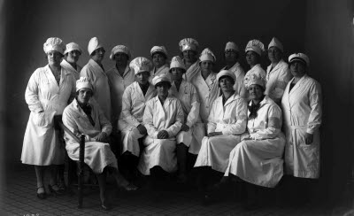 Gruppbild. Oidentifierade.