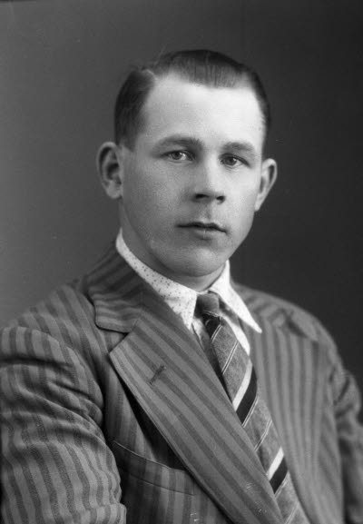 Porträtt av en herre. Ateljefoto.