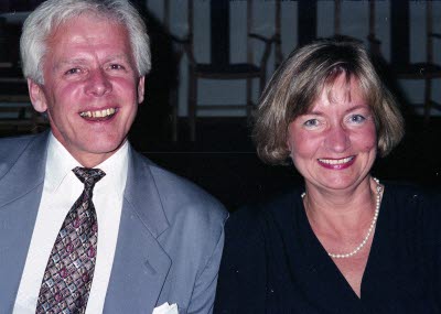 Veteranfesten 1994. Folke och Maja-Lisa Lundmark.