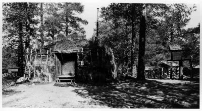 Torvkåta på Hembygdsgården, Gällivare.