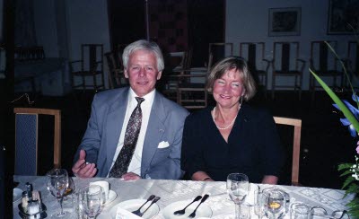 Veteranfesten 1994. Folke och Maja-Lisa Lundmark.