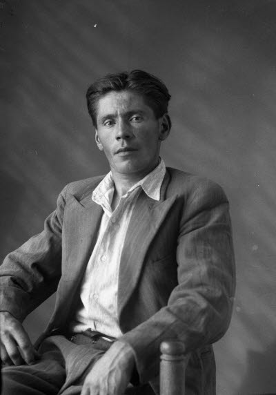 Porträtt av en herre. Ateljefoto.