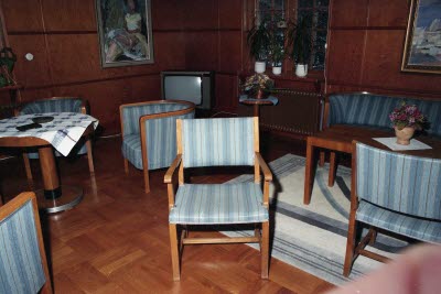 Möbler på Bolagshotellet.