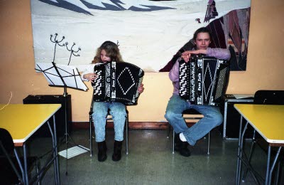 Terese Lundmalm och Bertil Broberg.