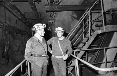 Karl-Erik Rånman och Greg Hall.