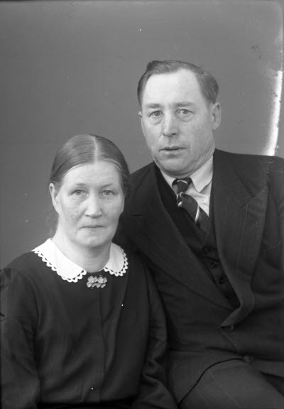 Porträtt av ett par.