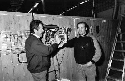 Utbildning för elektriker på AMU.