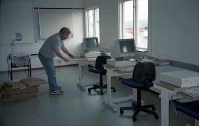 Ny data utbildningslokal.